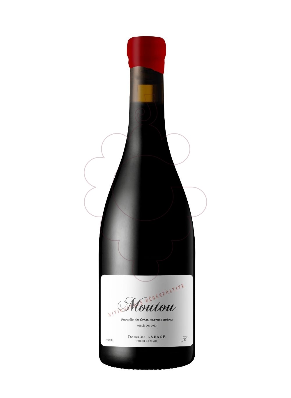 Photo Moutou negre 75 cl vin rouge