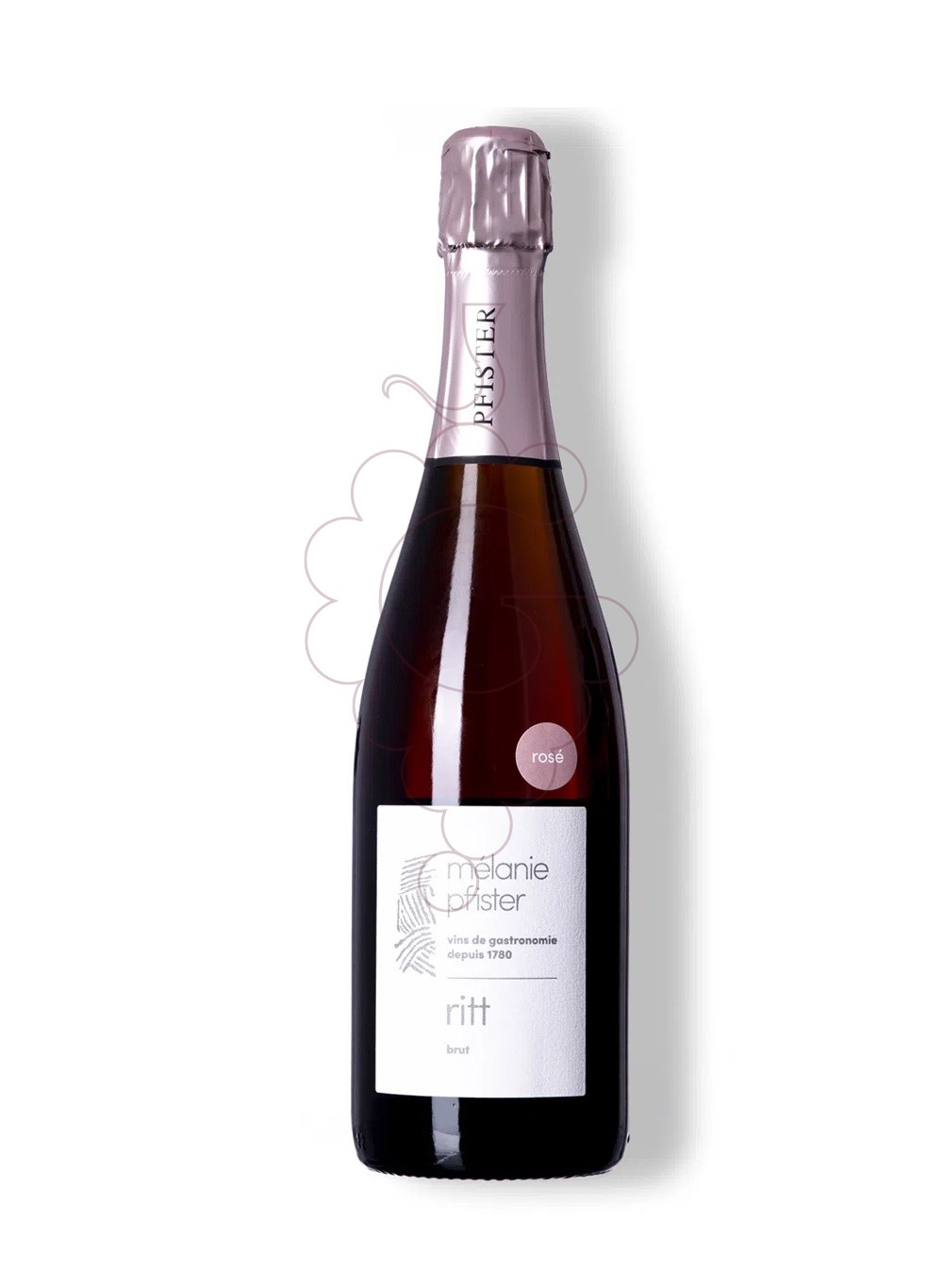 Photo Mélanie Pfister Crémant Alsace Rosé Brut vin mousseux