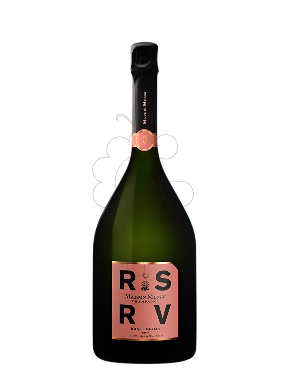 Photo Mumm RS RV Foujita Rosat vin mousseux