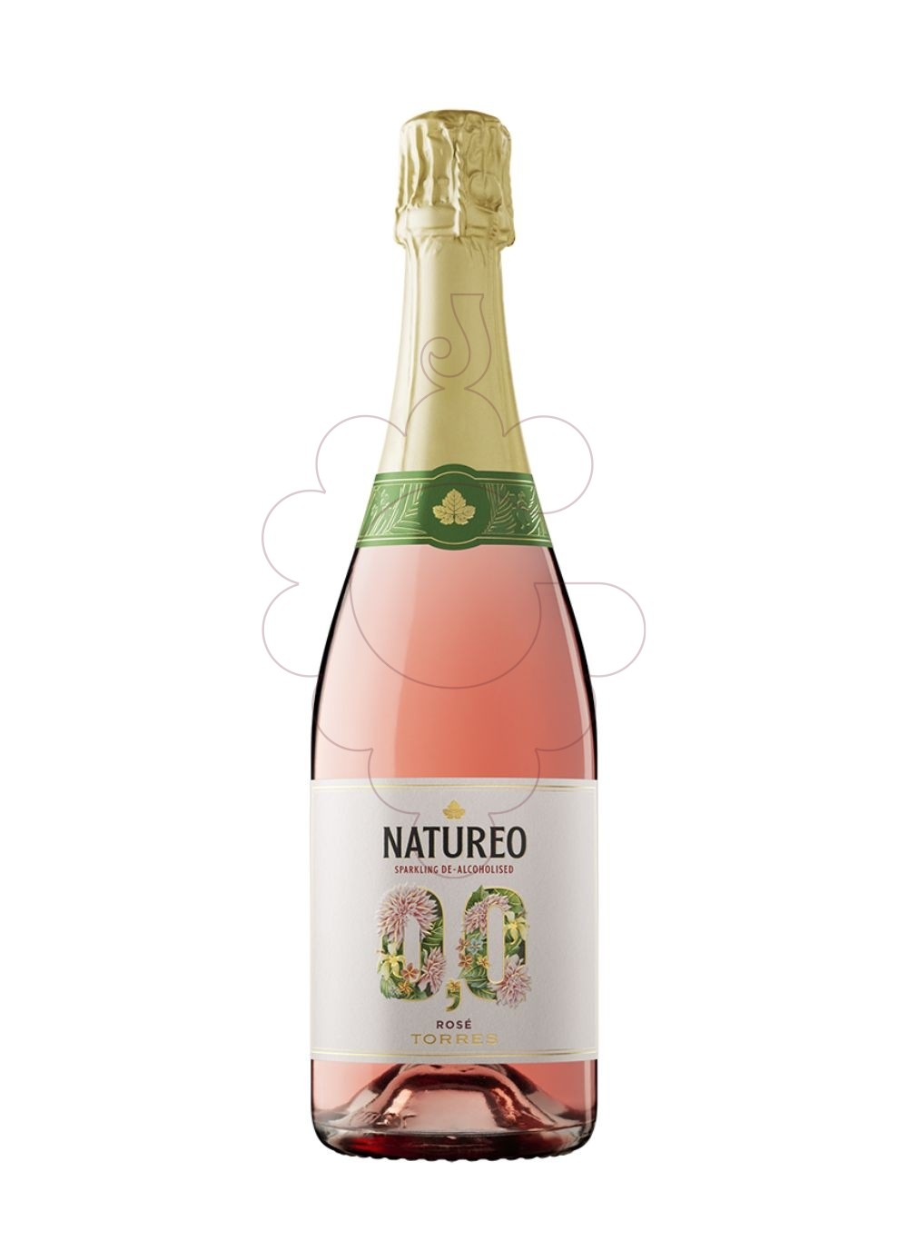 Photo Vin sans alcool Natureo sparkling rose (0,0úal