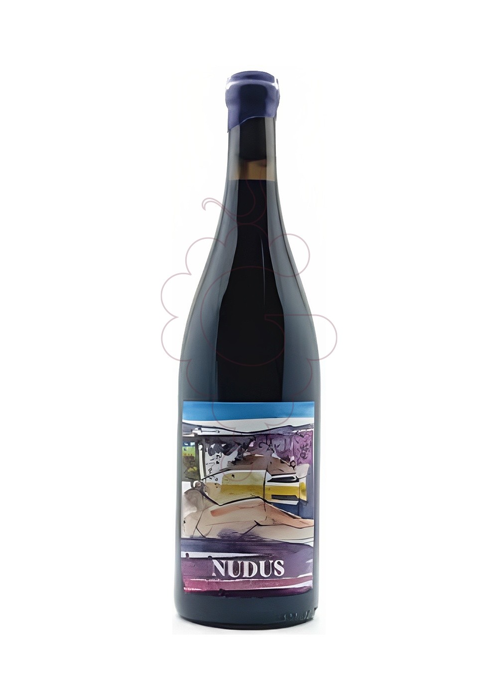 Photo Nudus negre 75 cl vin rouge