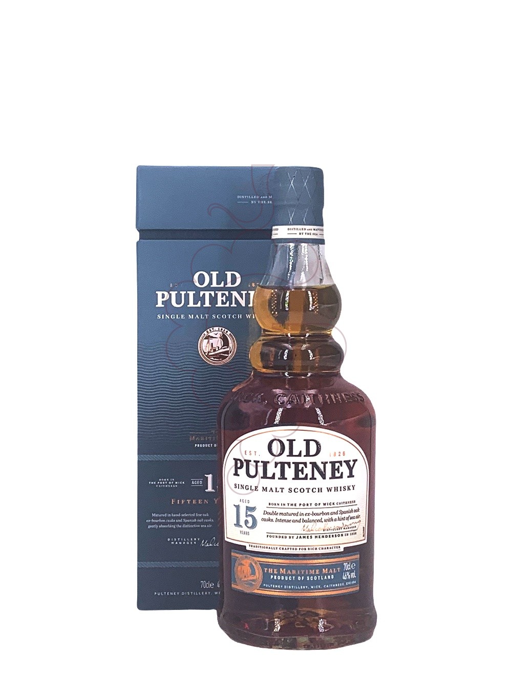 Photo Whisky Old Pulteney 15 Ans