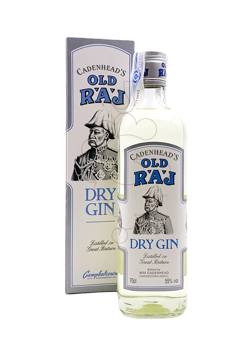 Photo Gin Old Raj Blue Label