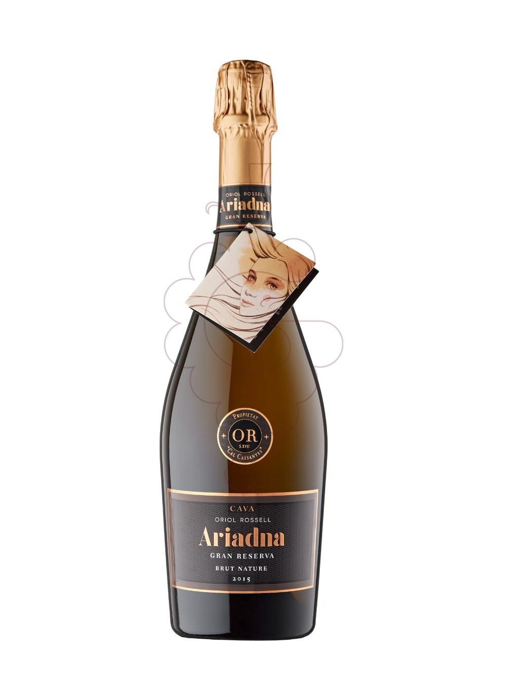 Photo Oriol Rossell Ariadna Gran Reserva Brut Nature vin mousseux