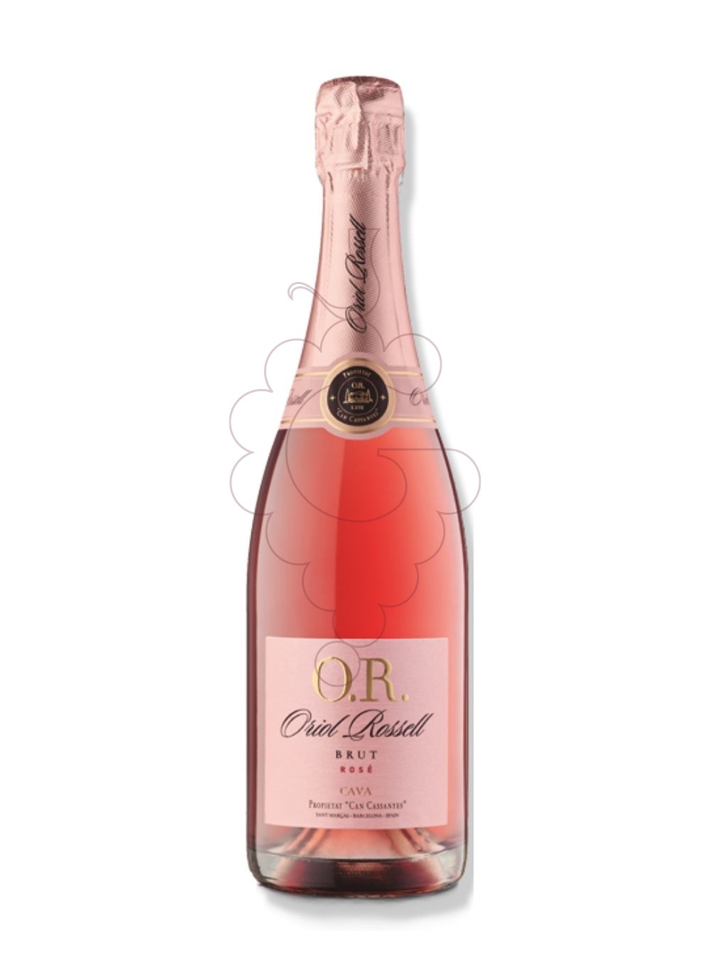 Photo Oriol rossell rose brut 75 cl vin mousseux