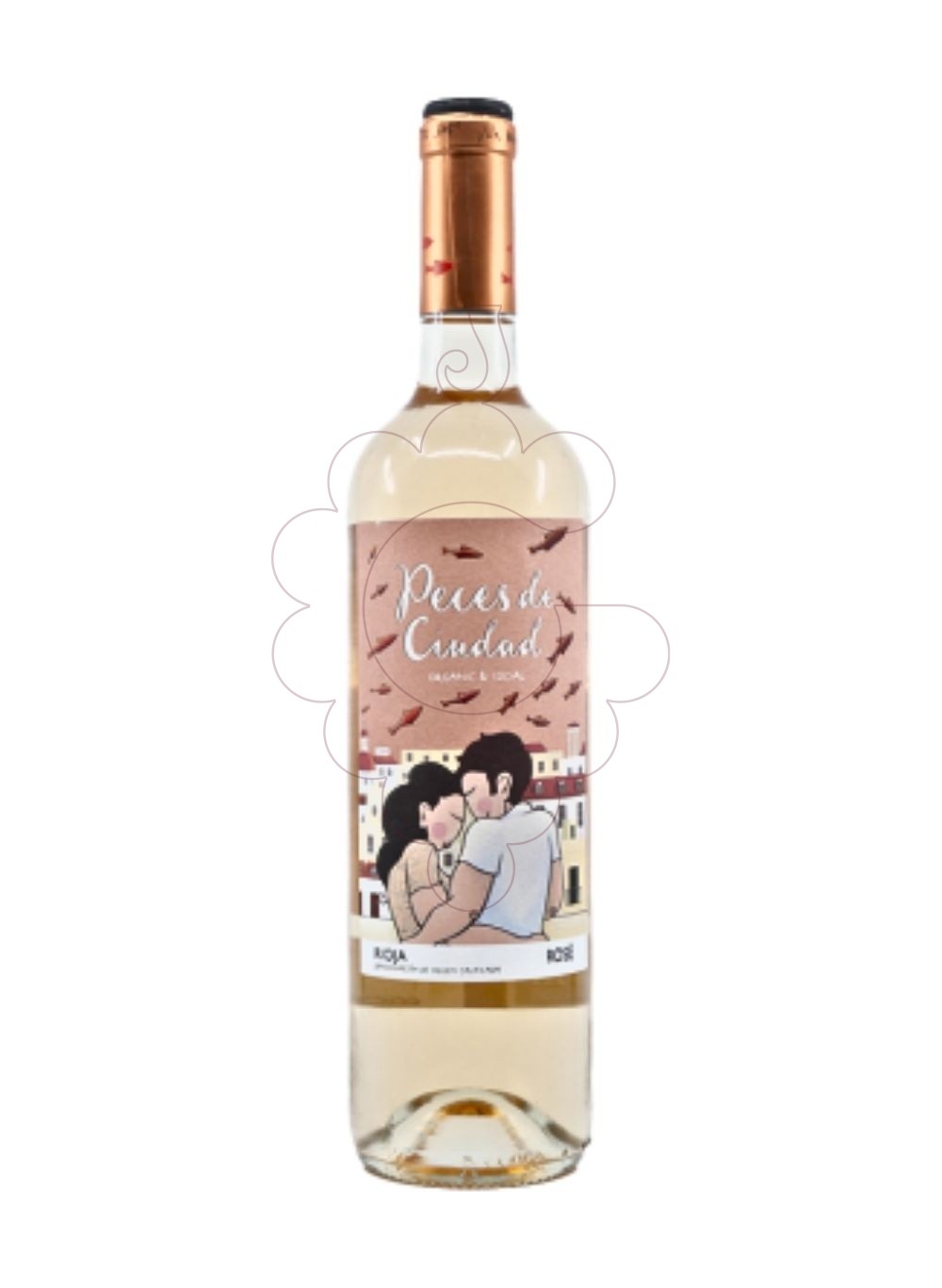 Photo Peces de ciudad rose 75 cl vin rosé