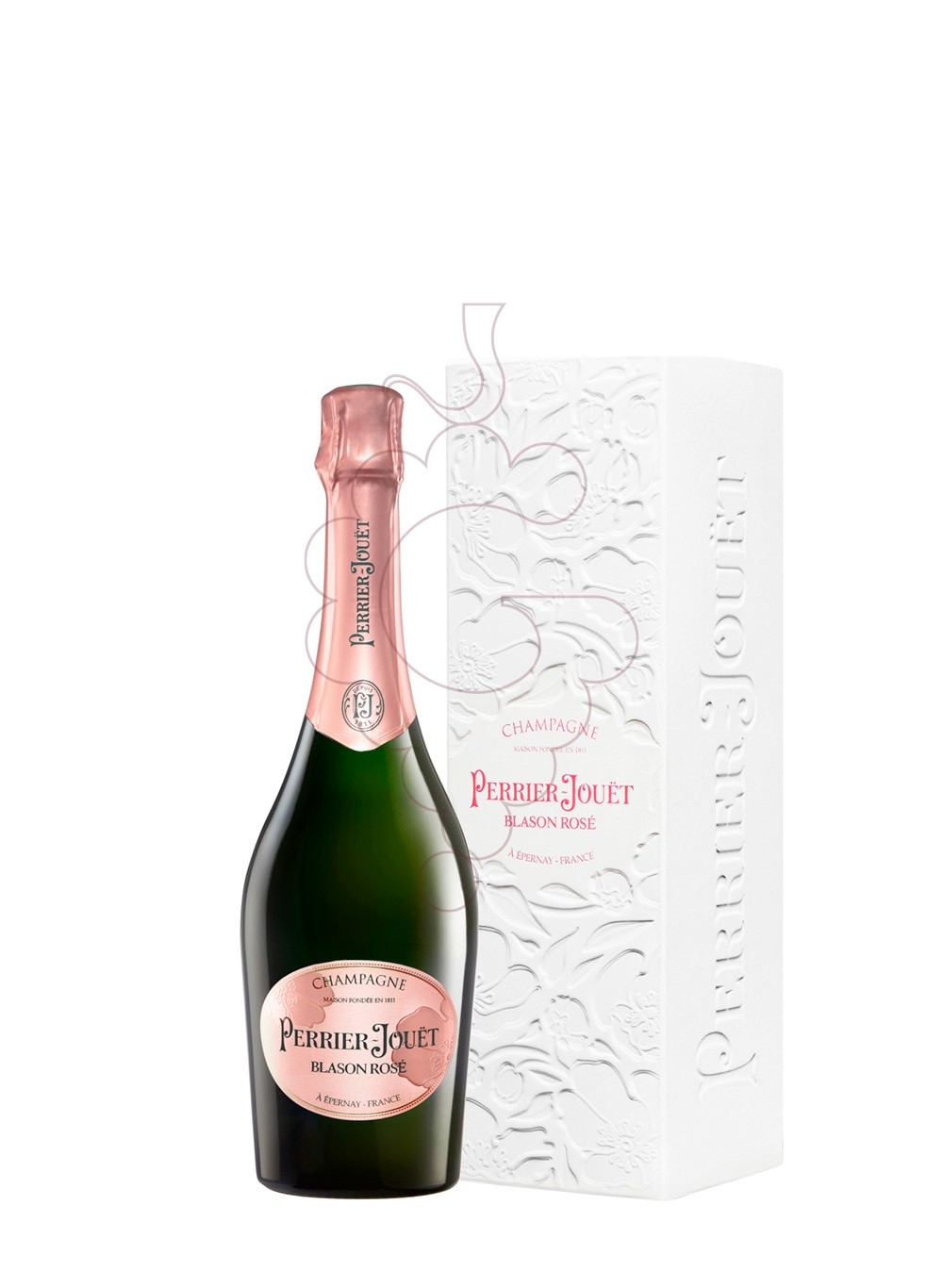 Photo Perrier Jouet Blason Rose vin mousseux