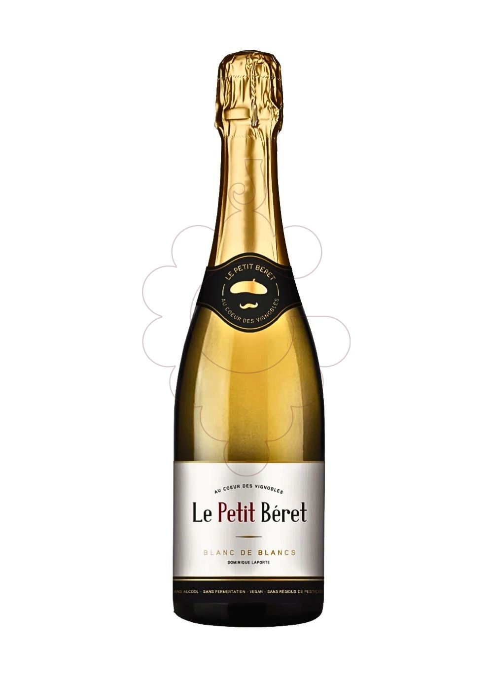 Photo Vin sans alcool Petit Béret Blanc de Blancs (s/alcohol)