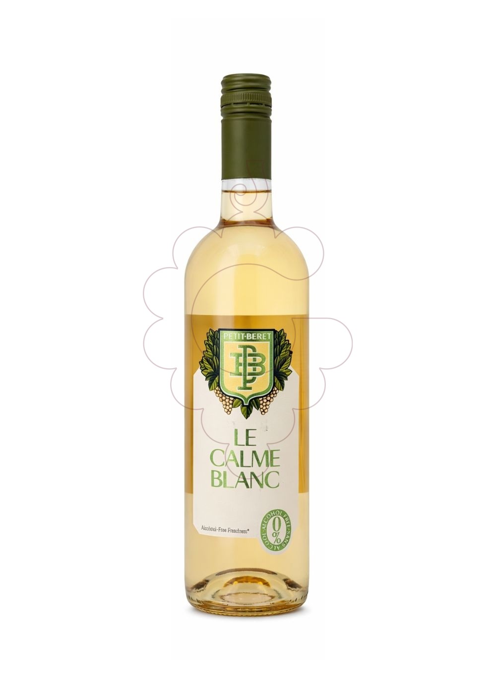 Photo Vin sans alcool Petit Beret le Calme Blanc