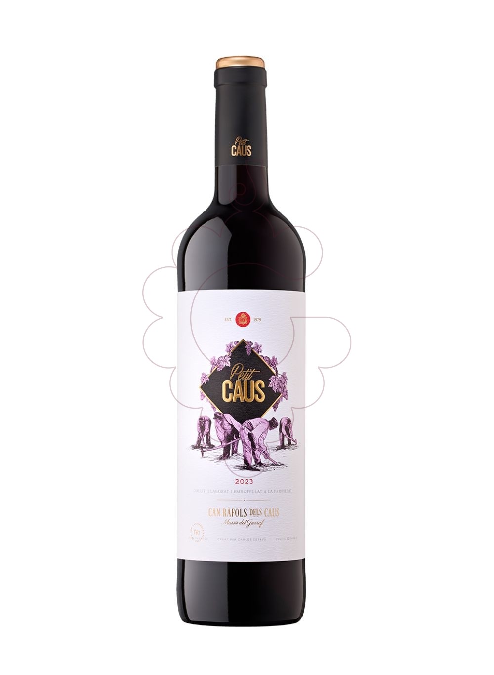 Photo Petit Caus Negre Collita vin rouge