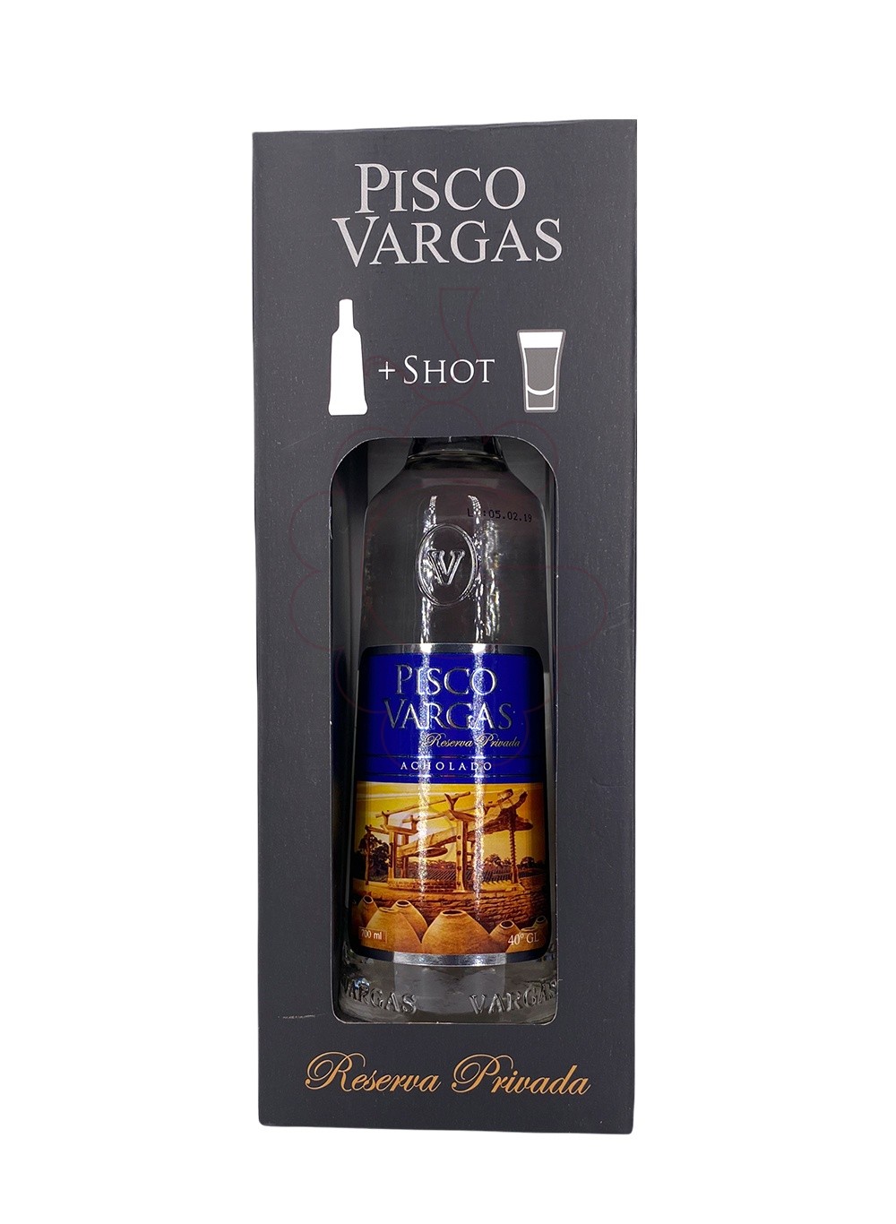 Photo Pisco Pisco Vargas Acholado Reserva Privada