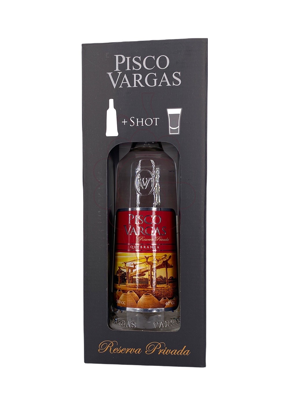 Photo Pisco Pisco Vargas Quebranta Reserva Privada