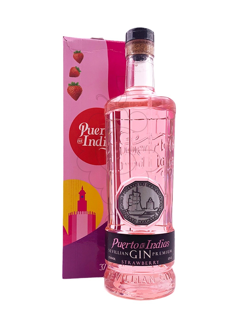 Photo Gin Puerto de Indias Strawberry