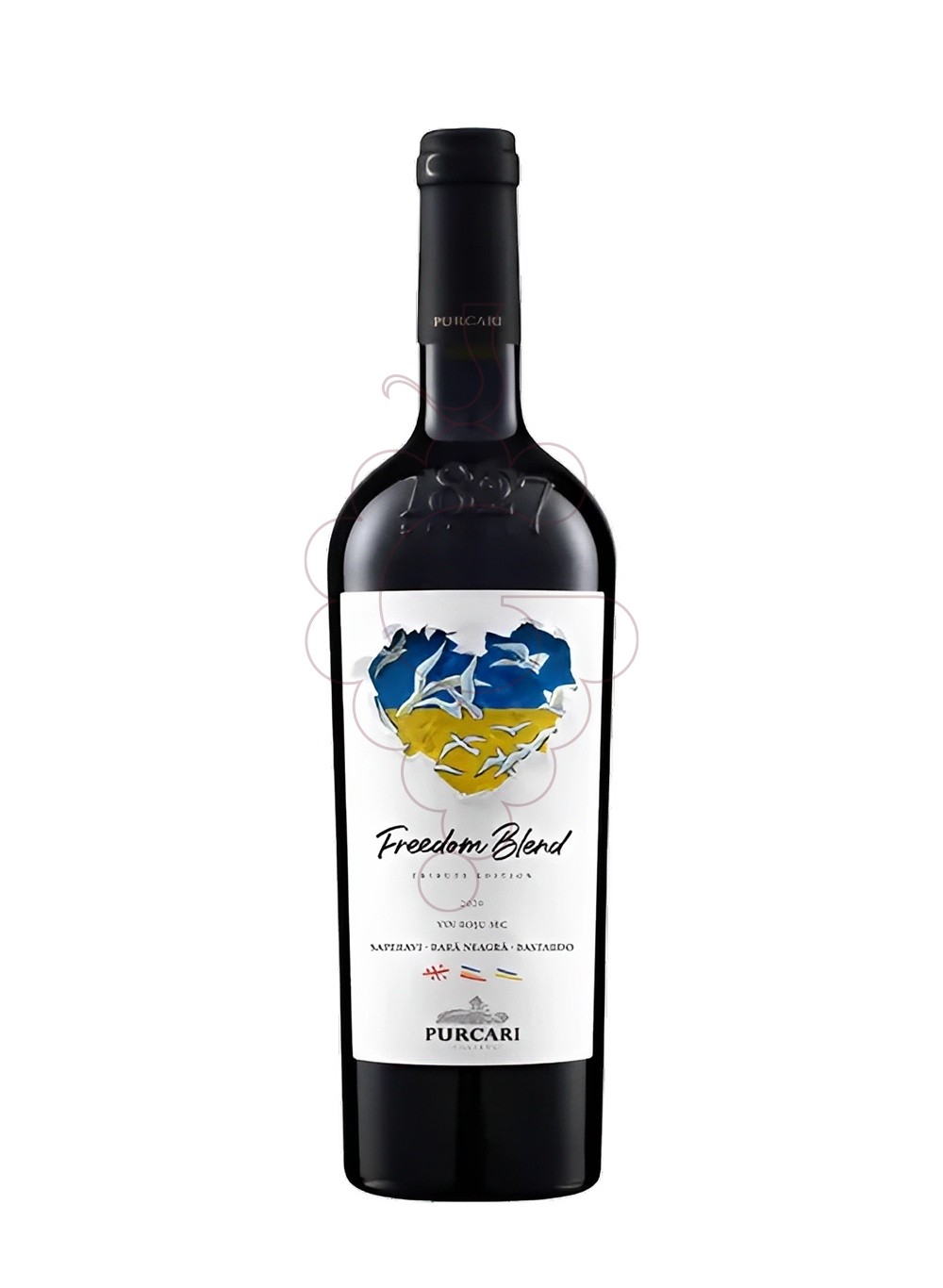 Photo Purcari Vinohora Freedom Blend vin rouge