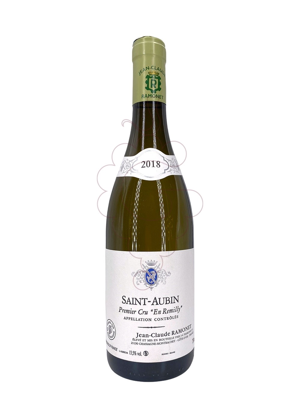 Photo Ramonet Saint-Aubin 1er Cru En Remilly vin blanc