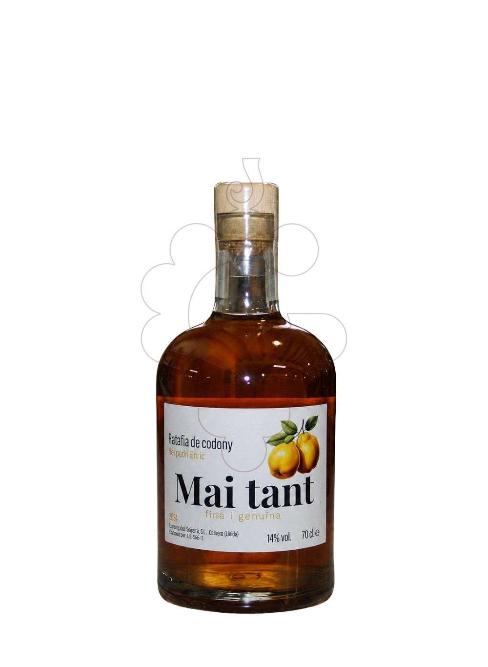 Photo Liqueur Ratafia de Codony Mai Tant