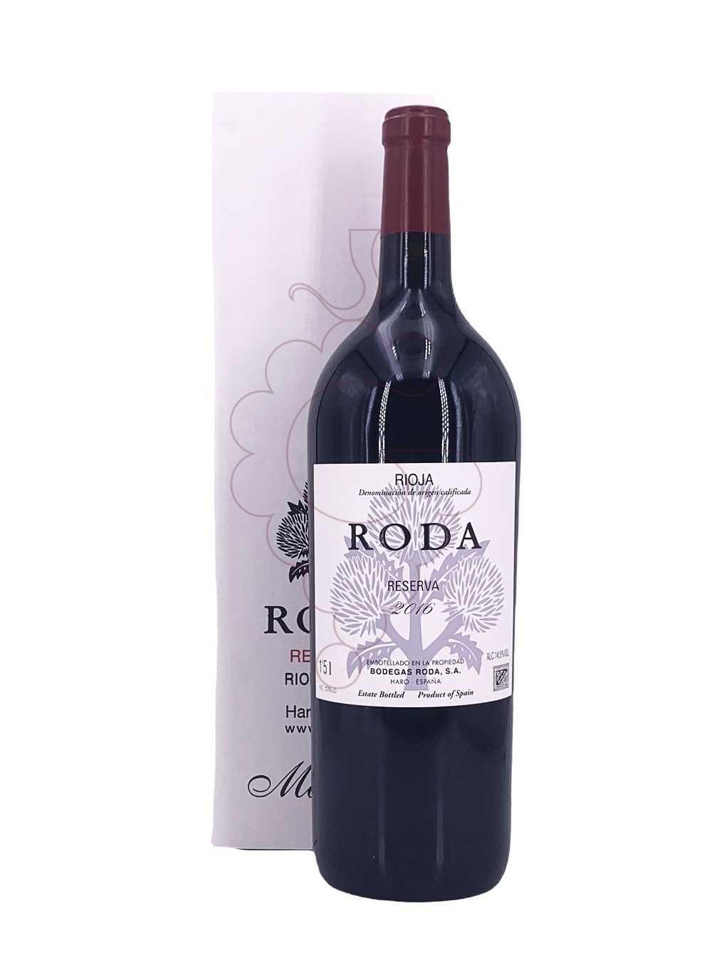 Photo Roda Reserva Magnum  vin rouge