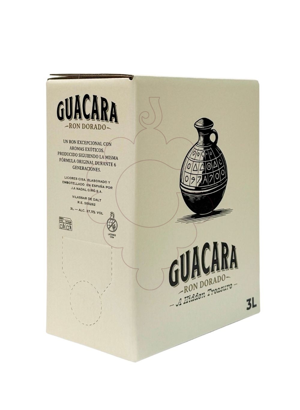 Photo Rhum Ron Dorado Guacara 3LT Bag Box
