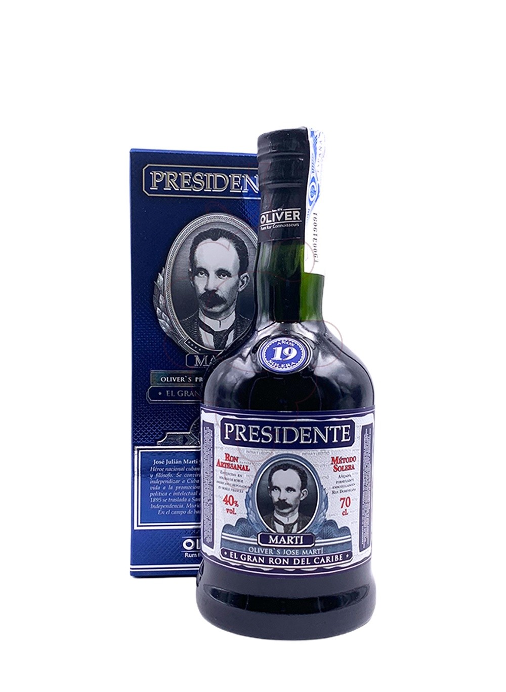 Photo Rhum Presidente 19 Ans