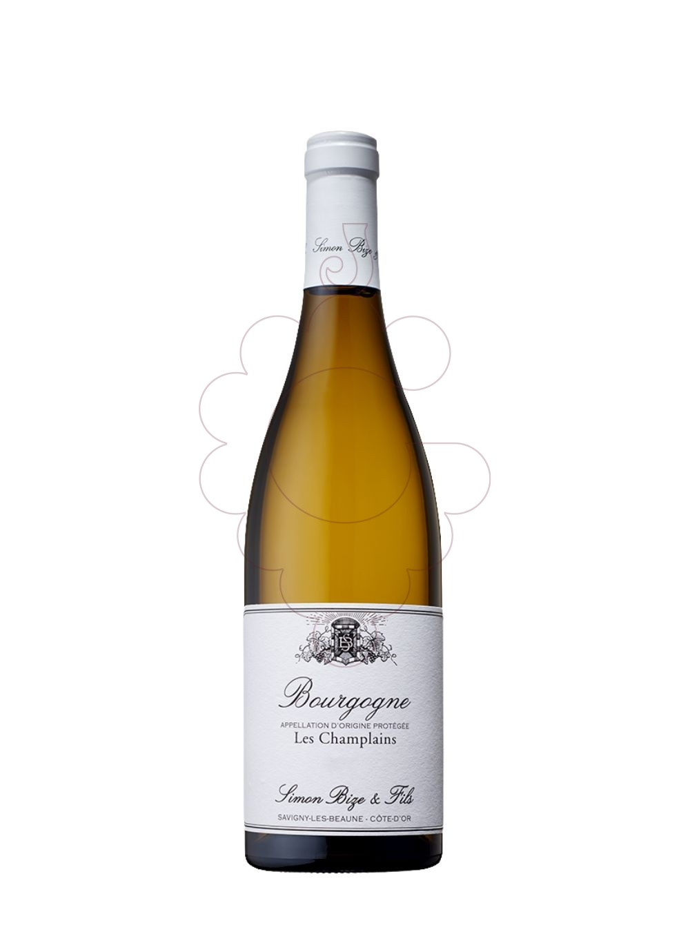 Photo Simon Bize Les Champlains vin blanc
