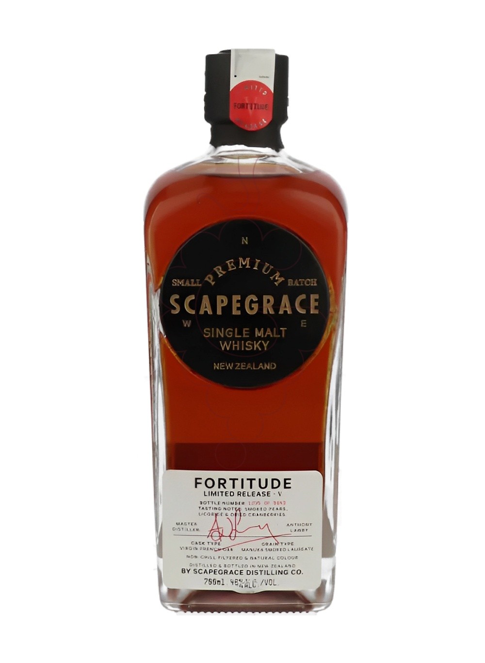 Photo Whisky Scapegrace Fortitude V