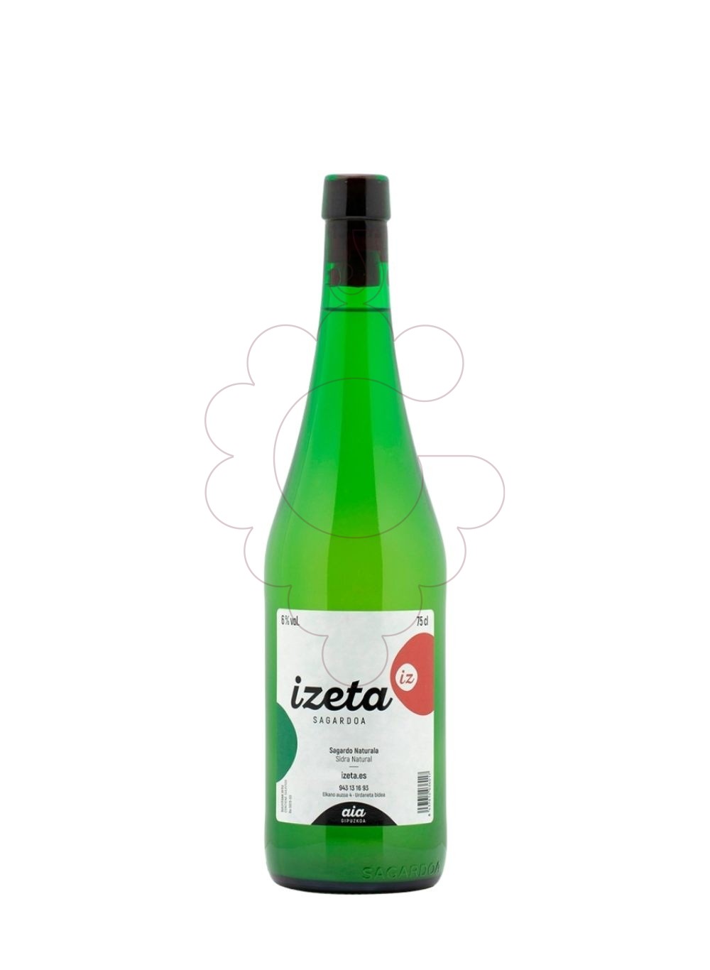 Photo Cidre Sidra izeta s/alc 75 cl
