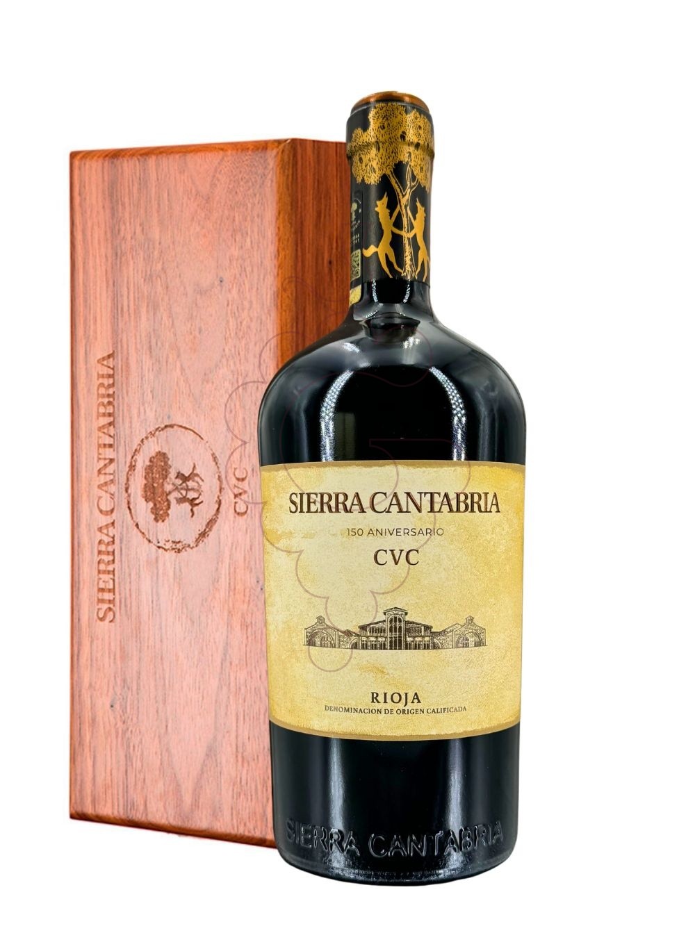 Photo Sierra Cantabria CVC 150 Aniversario vin rouge