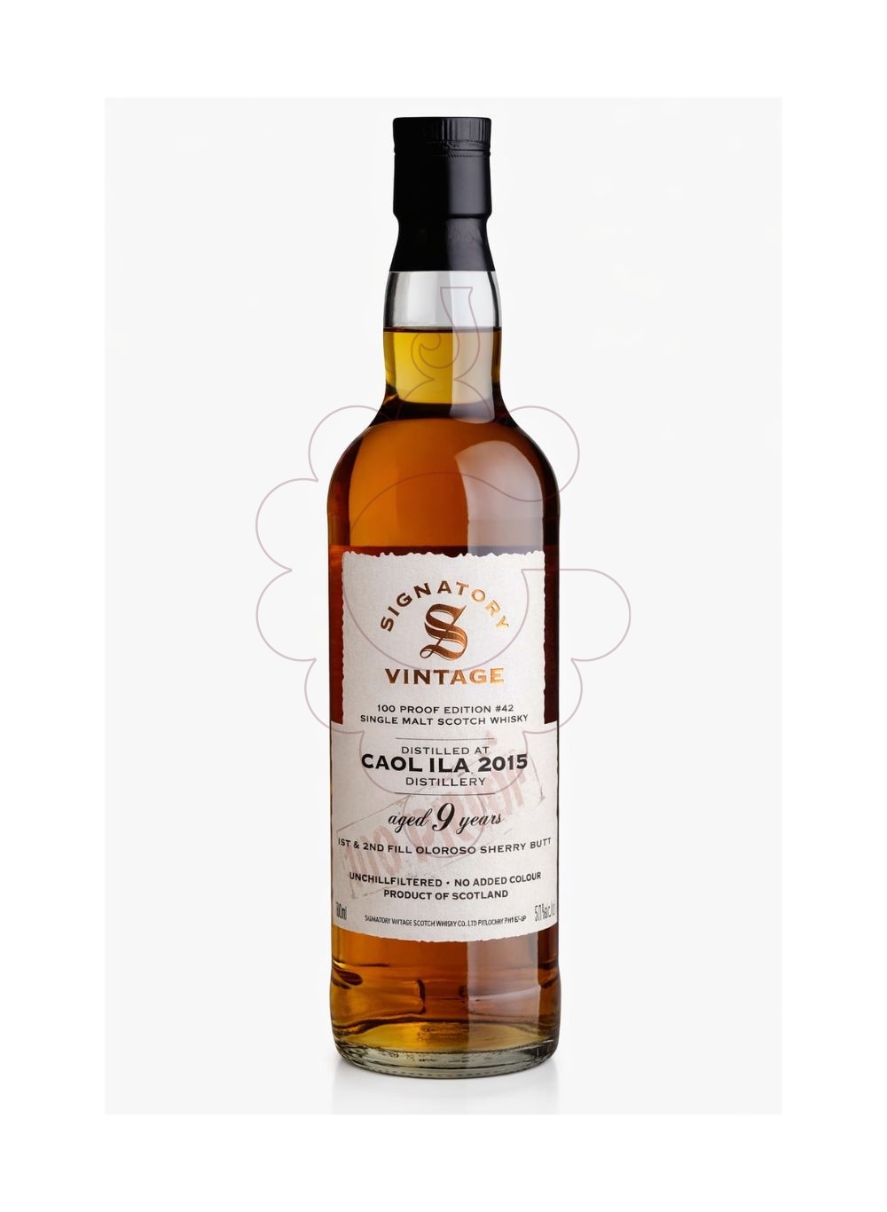 Photo Whisky Signatory Caol Ila 2015 9 Ans