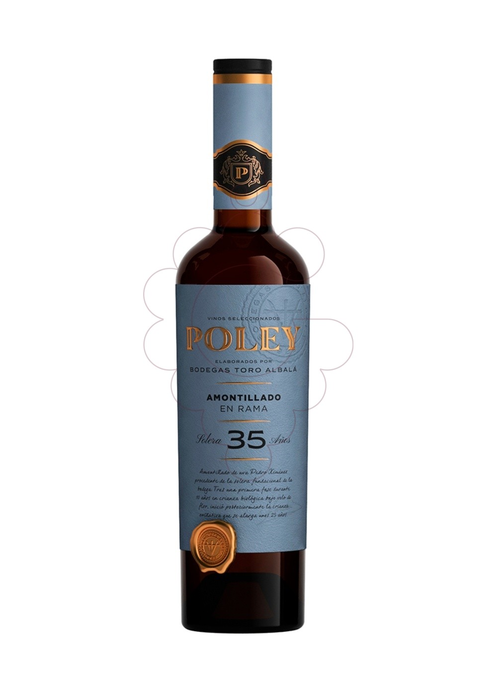 Photo Toro Albalá Poley Amontillado 35 Ans vin généreux