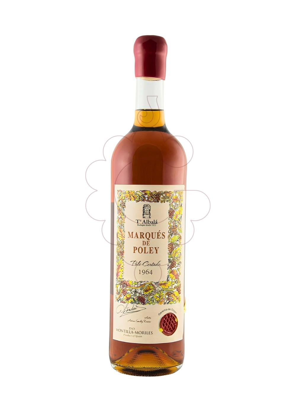 Photo Toro Albalá Marqués de Poley Palo Cortado 1964 vin généreux