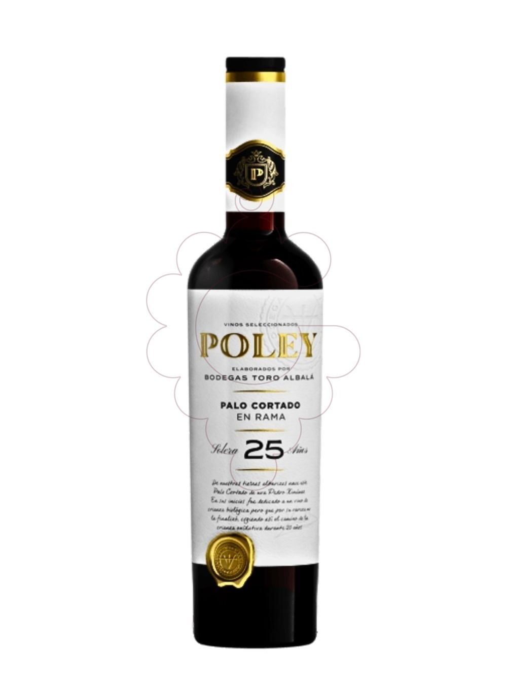 Photo Toro Albalá Marqués de Poley Palo Cortado en Rama 25 Ans vin généreux
