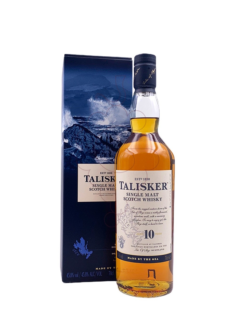 Photo Whisky Talisker 10 Ans