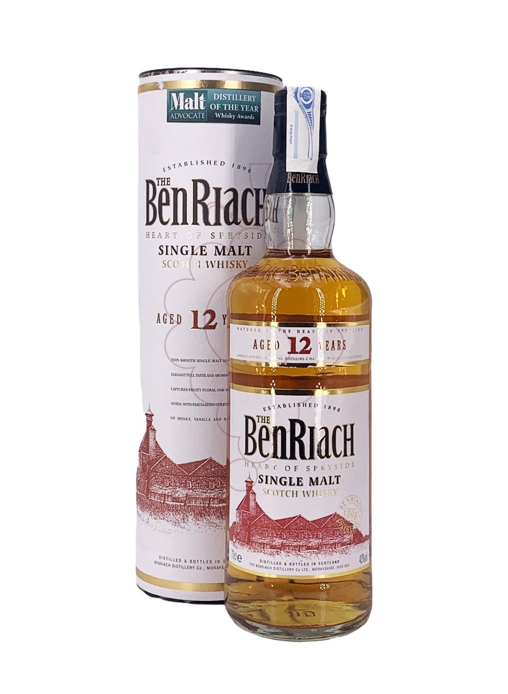 Photo Whisky The Benriach 12 Ans