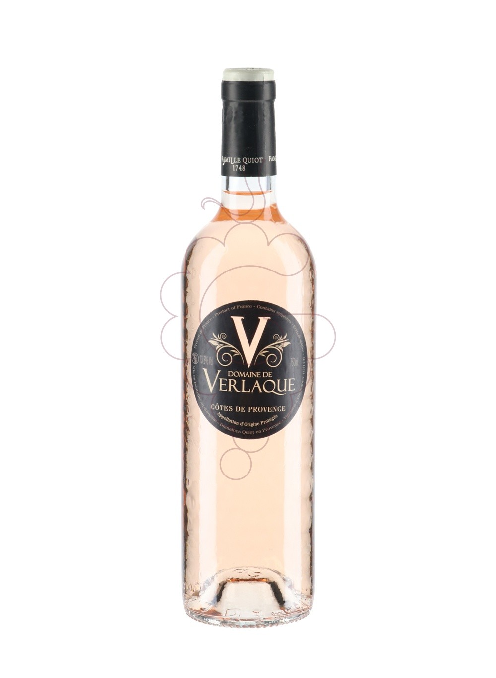 Photo Verlaque provence rose 75 cl vin rosé