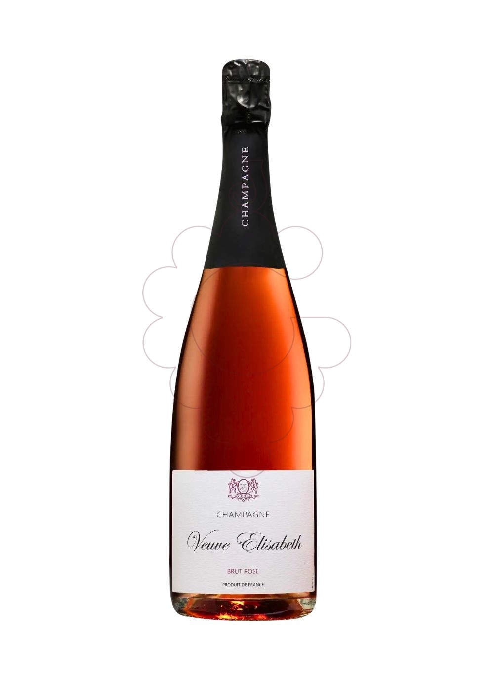Photo Veuve elisabeth Brut Rose vin mousseux