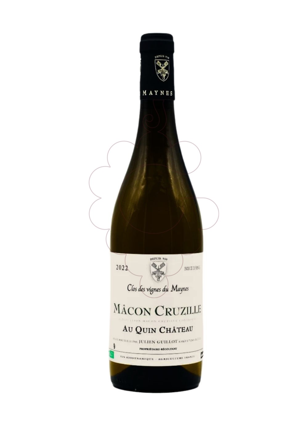 Photo Vignes du Maynes Mâcon Cruzille Au Quin Château vin blanc