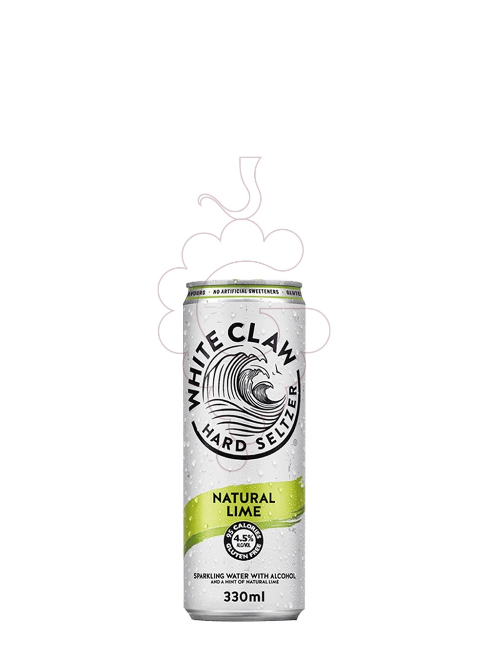 Photo Liqueur White claw natural lime llauna