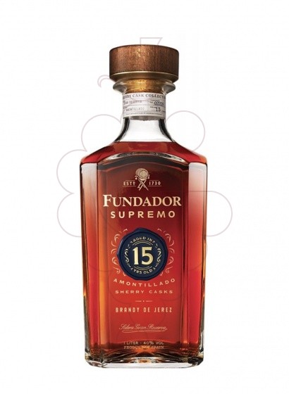 Photo Brandy Fundador Supremo 15 Ans
