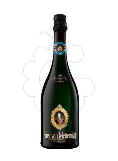 Photo Furst von Metternich Riesling Sekt vin mousseux