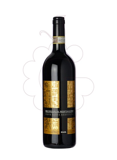 Photo Gaja Pieve Santa Restituta Brunello di Montalcino vin rouge