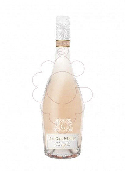 Photo Vin sans alcool Galinière Sensation Rosé (s/alcohol)