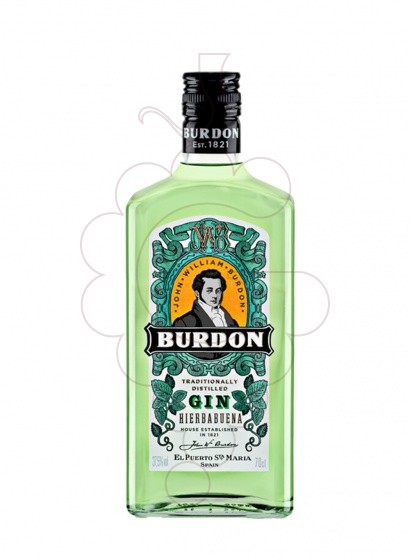 Photo Gin Gin burdon hierbabuena 70 cl