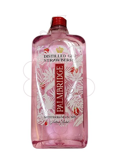 Photo Gin Palmbridge Strawberry Flask en Plastique