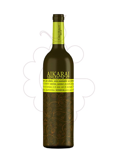 Photo Giro Ribot Aikarai Muscat vin blanc