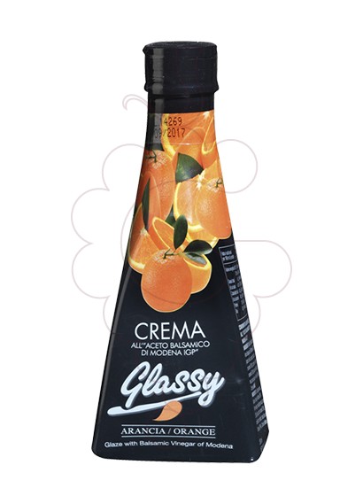 Photo Vinaigres Glassy Crema Aceto Balsamico Orange