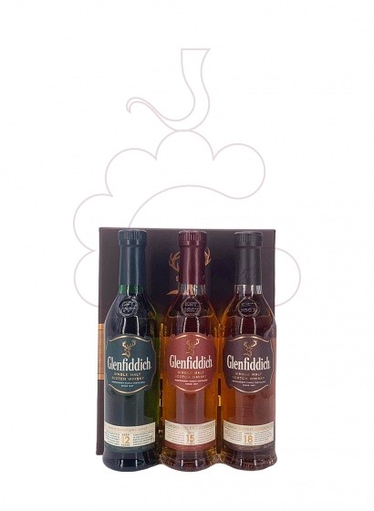 Photo Whisky Glenfiddich Pack Variat 3 u