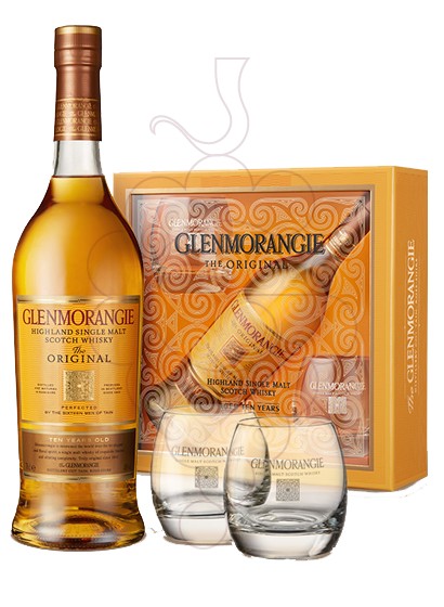Photo Coffrets cadeaux Glenmorangie 10 Ans Pack (1 u + verres)