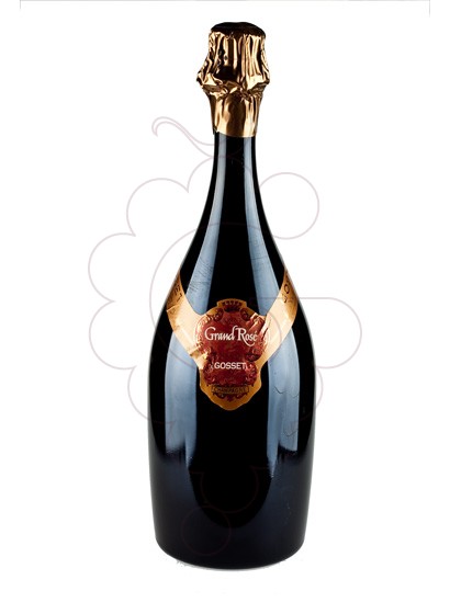 Photo Gosset Grand Rose Magnum vin mousseux