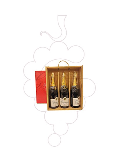 Photo Coffrets cadeaux Gramona Imperial Brut Boite en Bois 3 u