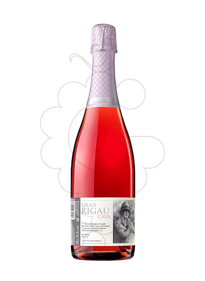 Photo Gran Rigau Brut Rosat vin mousseux